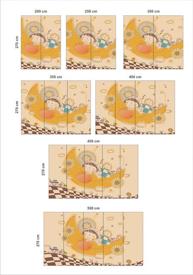 Sweet Dreams Adhesive Wallpaper 230cm