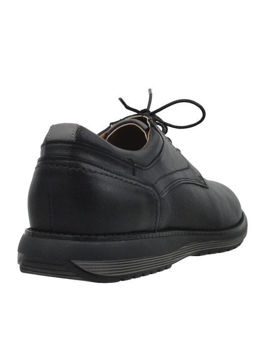 Men's Leather Casual Shoes Black
