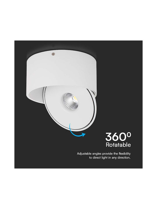V-TAC Deckenleuchte 148cm Weiß mit Integrierter LED
