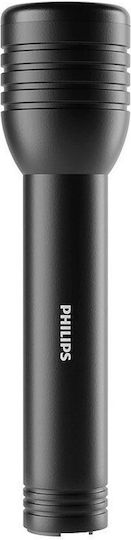 Philips Rechargeable Flashlight LED IPX4 with Maximum Brightness 1000lm
