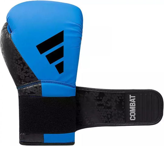 adidas Combat 50 Mănuși de Box pentru Competiție Albastru