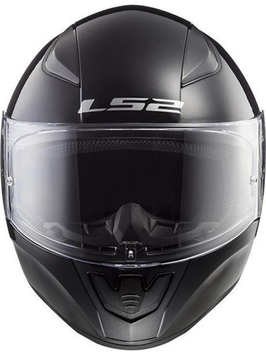 LS2 Rapid II FF353 Solid Black Κράνος Μηχανής Full Face ECE 22.06 1350gr