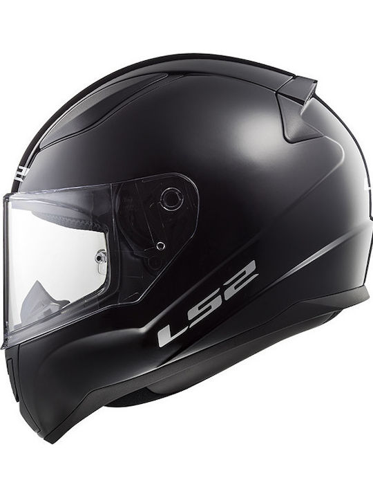 LS2 Rapid II FF353 Solid Black Κράνος Μηχανής Full Face ECE 22.06 1350gr
