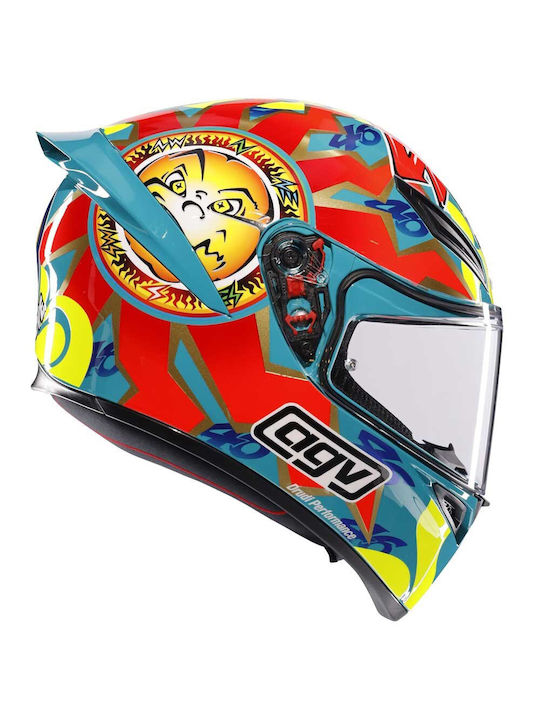 AGV K1 S Rossi Mugello 1999 Motorcycle Helmet Full Face ECE 22.06 1500gr