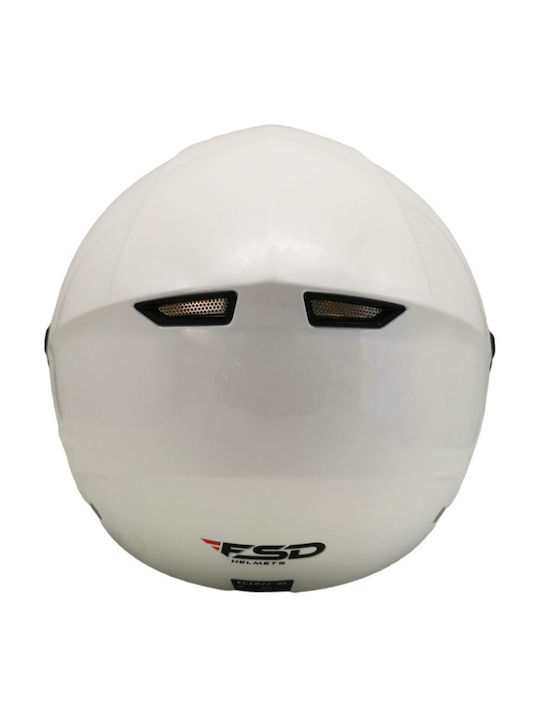 Faseed 700 White Κράνος Μηχανής Jet ECE 22.06