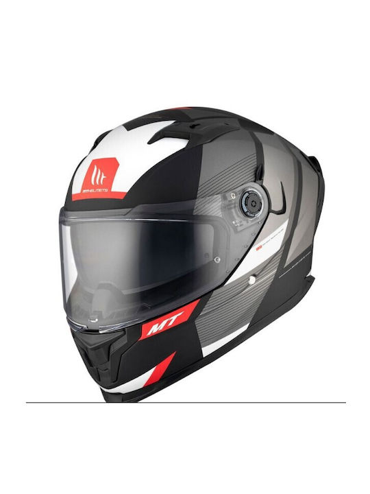 MT Braker SV Chento B0 Black/Grey Matt Motorcycle Helmet Full Face ECE 22.06 1600gr