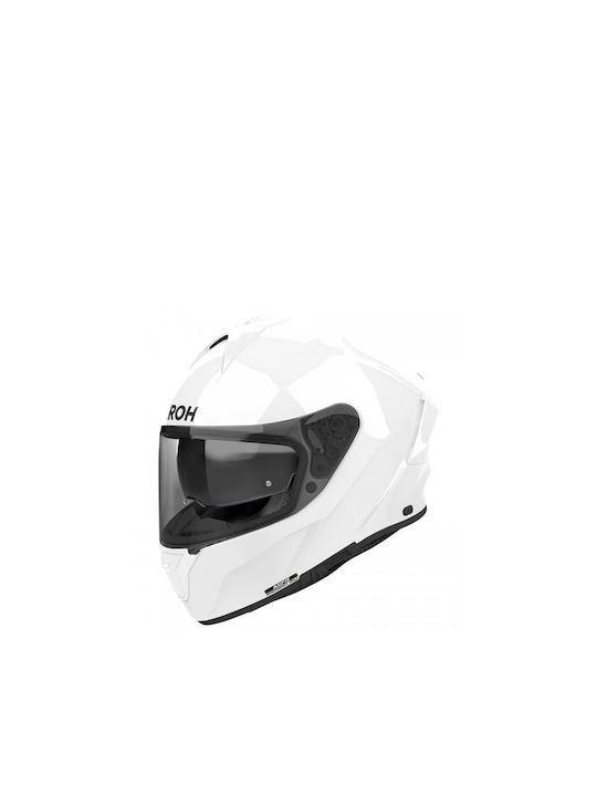 Airoh Spark 2 White Gloss Motorcycle Helmet Full Face ECE 22.06 1590gr with Pinlock and Sunvisor