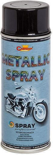 Champion Color 400ml Black Metallic Acrylic Spray Paint