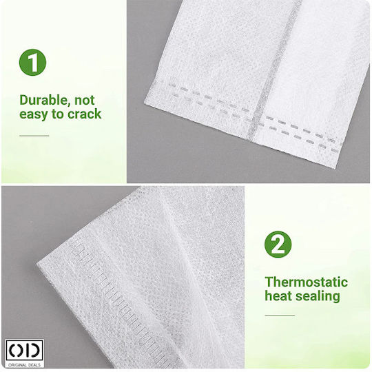 Seed Seedling Germination Bags Vegetables Fruits Premium Biodegradable Material Set 100 Pieces Size 12 X 10 Cm Original Deals