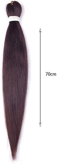 Extensie în Roșu Culoare 66.04cm Easy Braid Păr