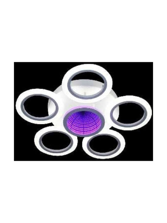 Ceiling Mount Light 50cm with Integrated LED and Remote Control