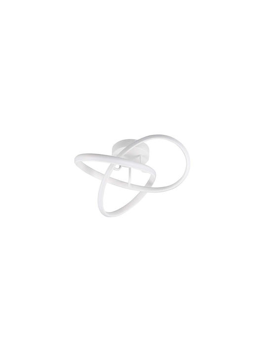 Trio Lighting Ceiling Mount Light 40cm White with Integrated LED