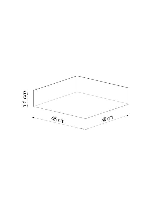 Sollux Horus 45 Ceiling Light 45cm