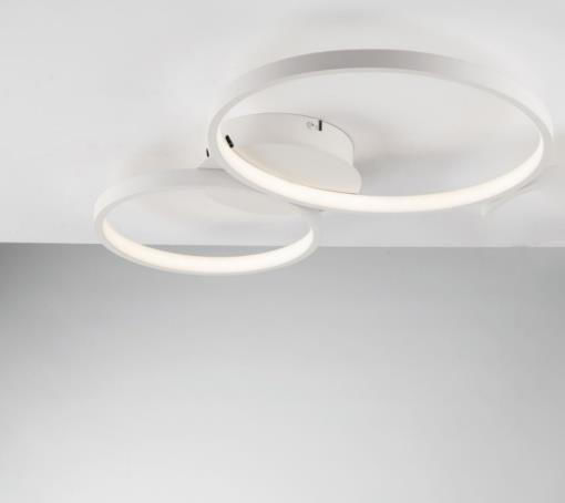 Fan Europe Led Deckenleuchte montieren 60cm Weiß mit Integrierter LED