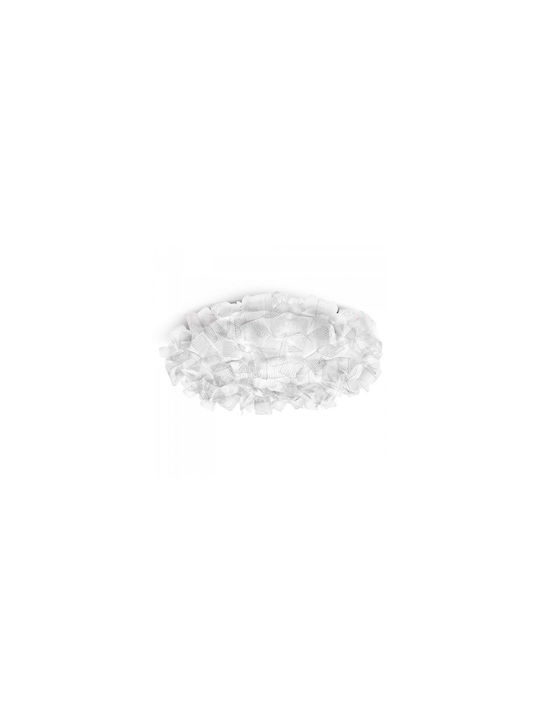 Slamp Clizia Large Pixel Πλαφονιέρα Οροφής Λευκή με Ντουί E27
