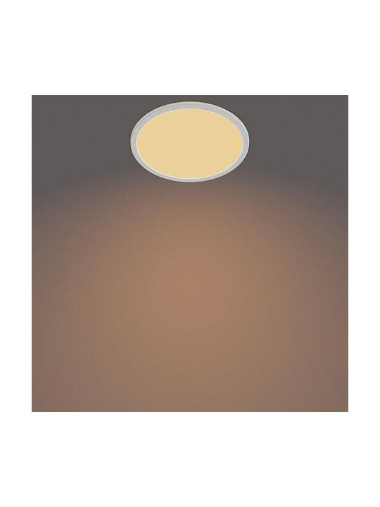 Philips Ceiling Mount Light Bathroom 25cm White with Integrated LED