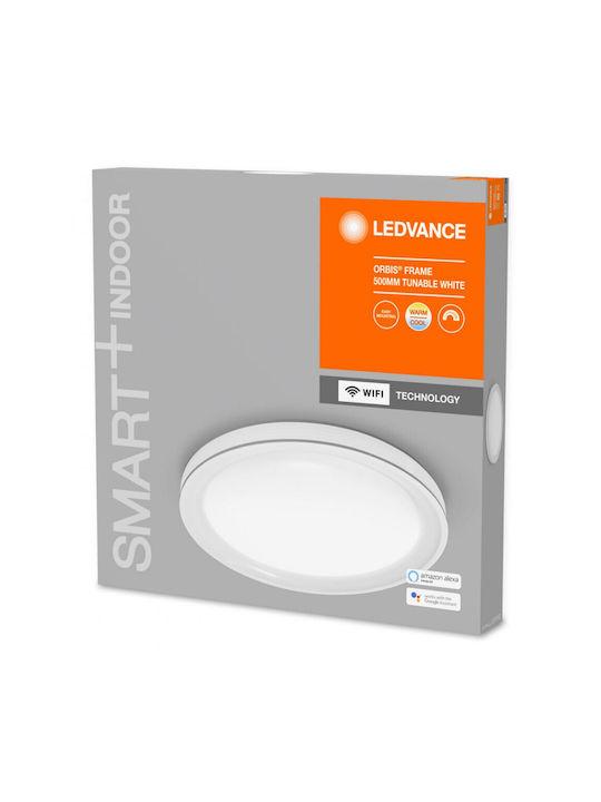 Ledvance Orbis Frame Inteligent Plafonieră de Tavan 50buc Albă cu LED Integrat