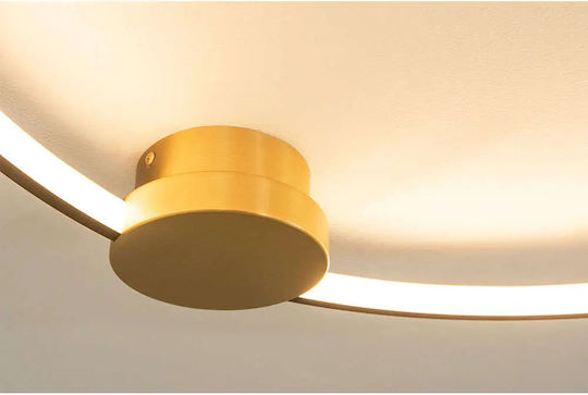 Zambelis Lights Deckenleuchte 64 cm Gold mit Integrierter LED