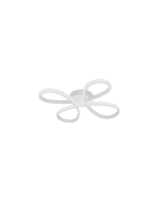 Trio Lighting Ceiling Mount Light 40cm White with Integrated LED