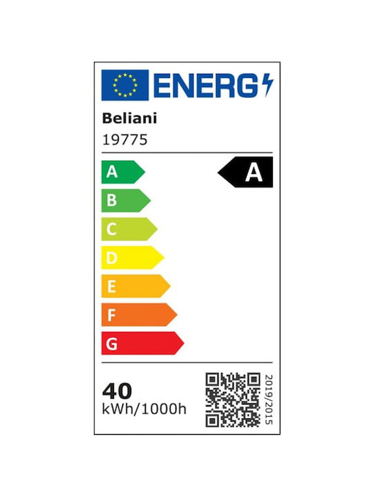 Beliani Deckenleuchte Gold mit Integrierter LED