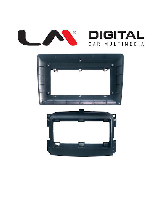 LM Digital Auto-Audiosystem für Fiat 500L / 500 L 2012+ (Bluetooth/USB/WiFi/GPS/Apple-Carplay/Android-Auto) mit Touchscreen 10"