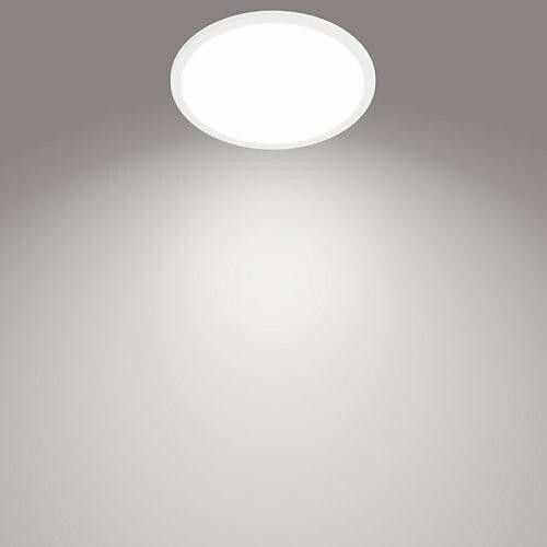 Philips Таванно осветление Баня 25бр Бяла с Вграден LED и Дистанционно Управление