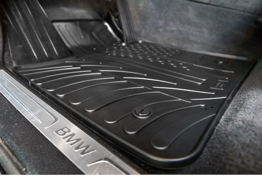 Gledring Set of Front and Rear Mats 4pcs for Ford Ka 2017 Black