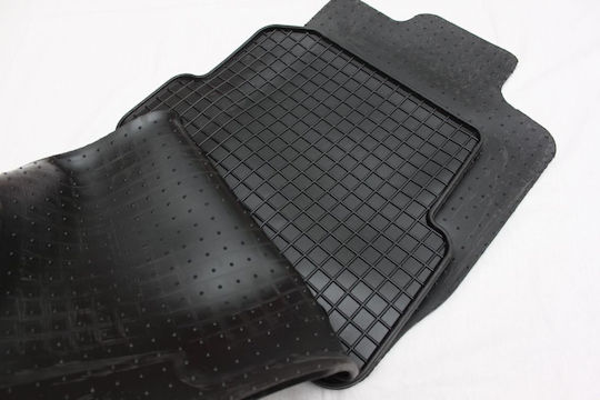 Petex Set of Front and Rear Mats 4pcs for Audi A1 2010 Black