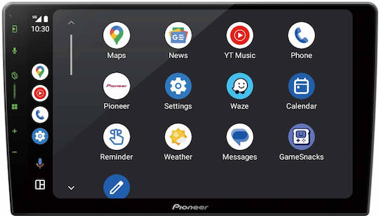 Pioneer Car Audio System 2DIN (Bluetooth/USB/WiFi/GPS/Apple-Carplay/Android-Auto) with Touch Screen 9"