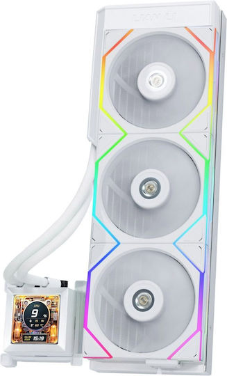 Lian Li Hydroshift Lcd Aio Комплект за охлаждане Без вентилатори Бял G89.GHSLCD36NW.00