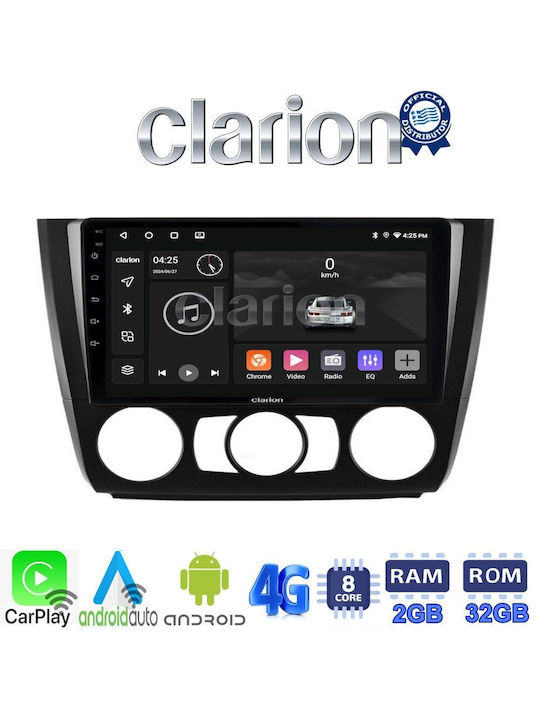 Car Audio System for BMW Series 1 / E81 / E82 / E87 2004-2013 (Bluetooth/USB/WiFi/GPS/Apple-Carplay/Android-Auto) with Touch Screen 9"