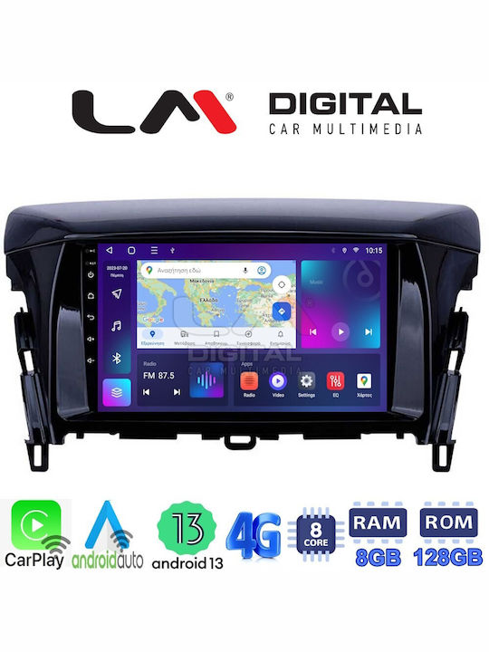 LM Digital Car Audio System for Mitsubishi Eclipse Cross / Eclipse 2018 (Bluetooth/USB/AUX/WiFi/GPS/Apple-Carplay/Android-Auto) with Touch Screen 9"