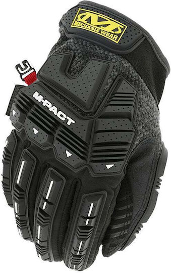 Mechanix Wear ColdWork M-Pact Waterproof Gloves for Work Black Synthetic Leather Multi-tasking 1pcs
