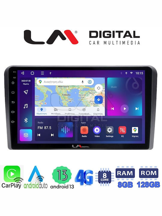 LM Digital Car Audio System for Ford Transit / Tourneo / Transit Custom / Tourneo Custom / Tourneo Courier / Courier / Transit Courier 2018 (Bluetooth/USB/AUX/WiFi/GPS/Apple-Carplay/Android-Auto) with Touch Screen 9"