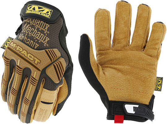 Mechanix Wear Durahide M-Pact Resistant Arbeitshandschuhe Braun Synthetisches Leder LMP-75-009 LMP-75-010 1Stück