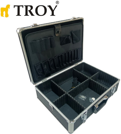 Troy Βαλίτσα Εργαλείων Αλουμινίου Π45.5xB33xΥ15cm