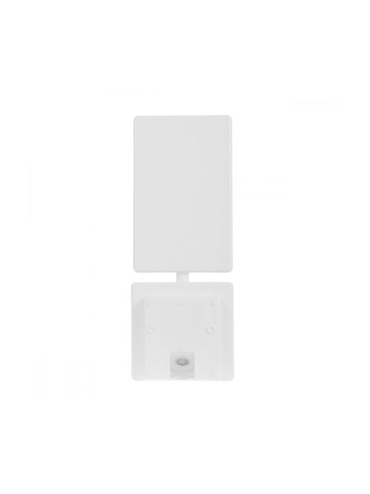 Maclean Energy Waterproof Outdoor Ceiling Light with Integrated LED in White Color Mce514w