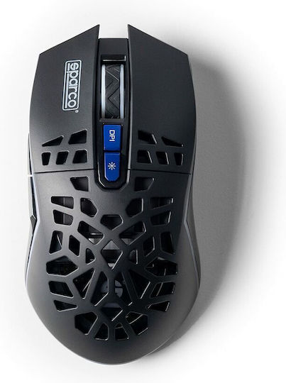 Sparco SPWMOUSE Wireless RGB Gaming Mouse 4800 DPI Black