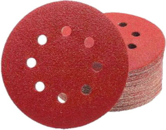 Set 50 Abrasive Paper Discs 125 Mm P120 Velcro Kraft&dele Kd11811