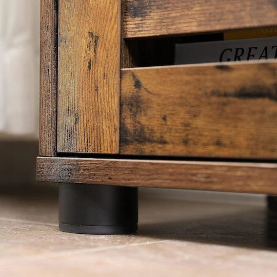 Artool Πάγκος χωρίς Νιπτήρα Μ60xΒ30xΥ63cm Rustic Brown