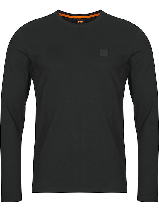Long Sleeve Black Blouse