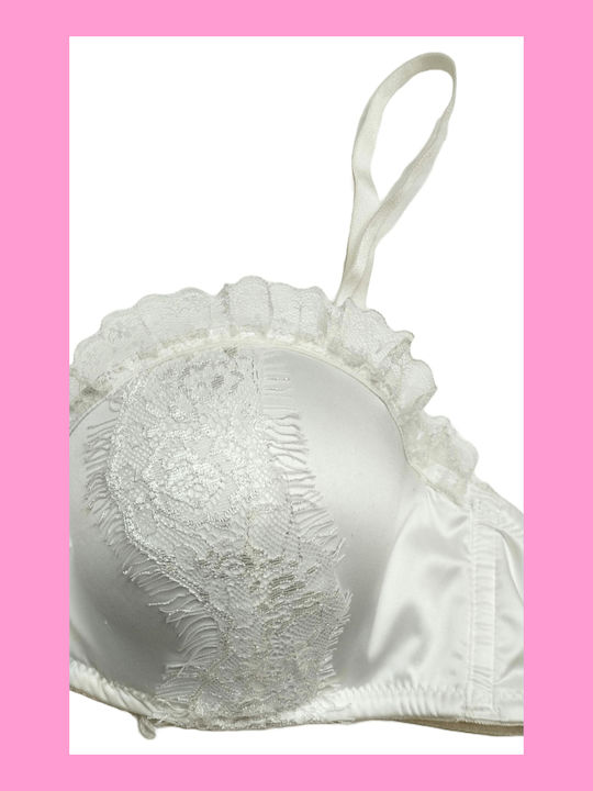 Lida Bra with Light Padding Underwire White