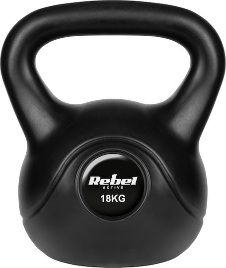 18 Kg Bituminous Kettlebell Rebel Active