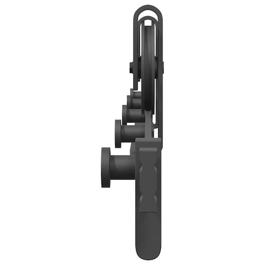 vidaXL Mecanism Pentru Ușă Glisantă De 183cm Negru