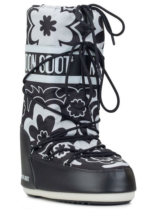 Moon Boot Damenstiefel Schnee Schwarz