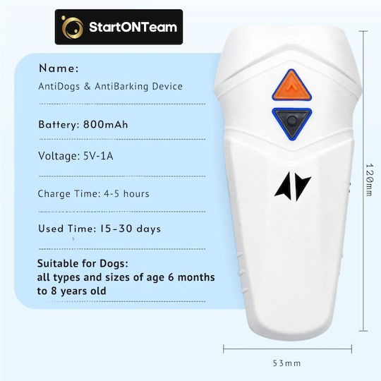 Professional Dual Ultrasonic Anti-barking Device Aggressive Dog Barking