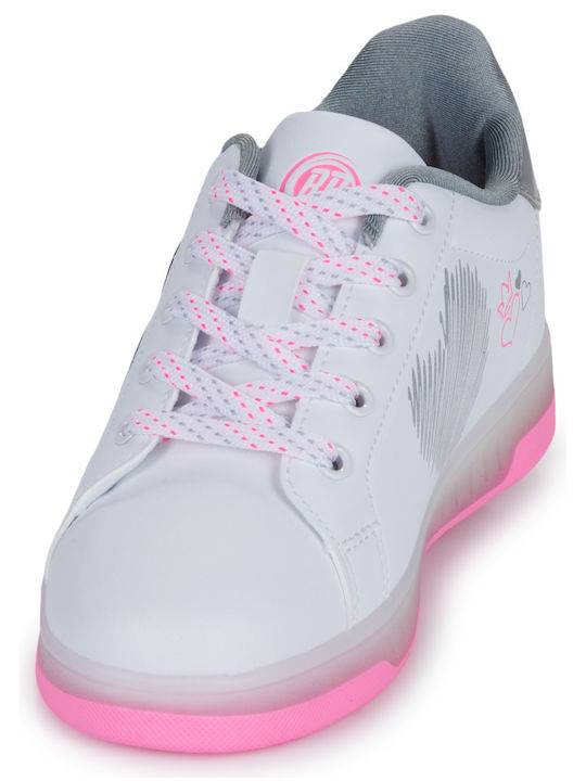 Kids Sneakers with Wheels White