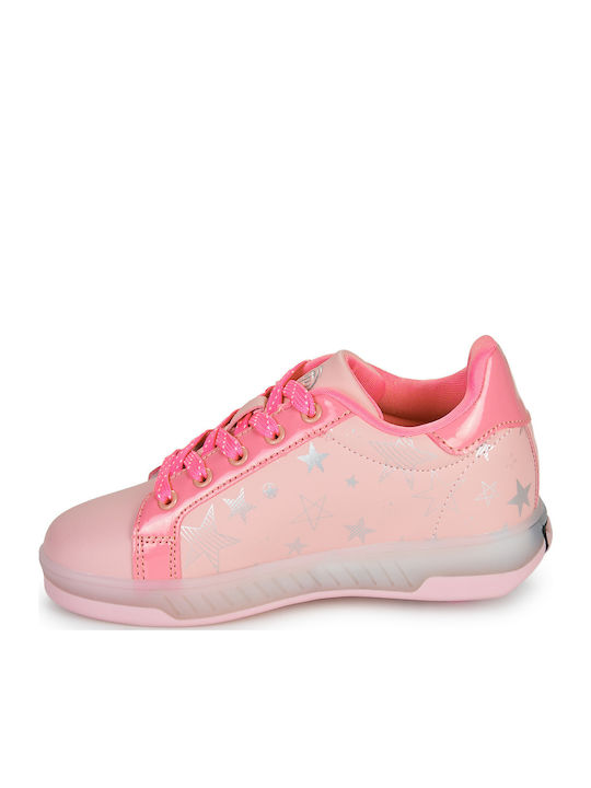 Παιδικά Sneakers με Ροδάκια Ροζ