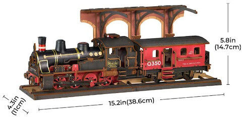 Rolife Construction & Building Toys Wooden Series 3D Steam Journey for Children 14+ Years