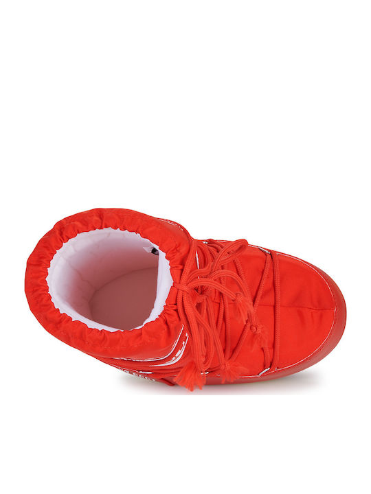 Kids Boots Red Icon